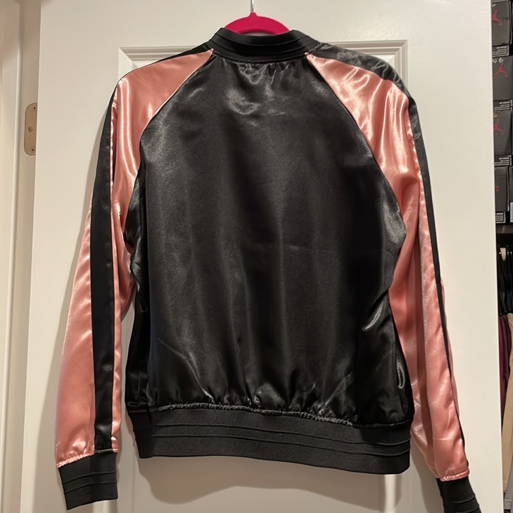 Satin Bomber Jacket - Picture 2 of 7